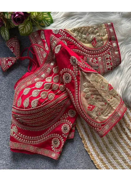 Tew Heavy Pure Soft Italian Silk Bridal Blouse Wholesale Suppliers In Mumbai